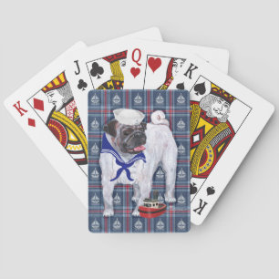 Mops-Matrose Spielkarten