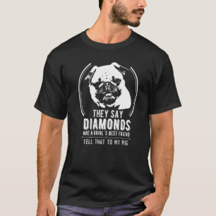 Mops Mops Carlin Dog Rasse 8 T-Shirt
