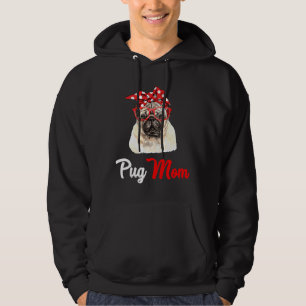 Mops , Mops Mama , Mops Mama , Mops Hund , Mops Ge Hoodie