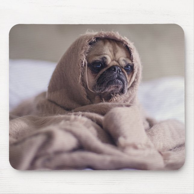 Mops Mousepad (Vorne)