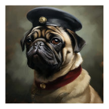 Mops Napoleon-Stil