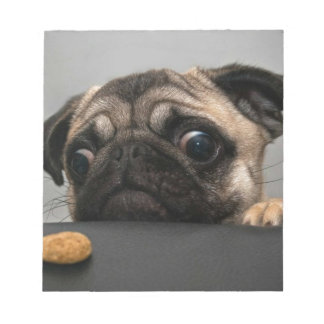 Mops Notizblock