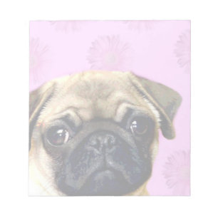 Mops Notizblock