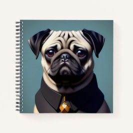 Mops Notizbuch
