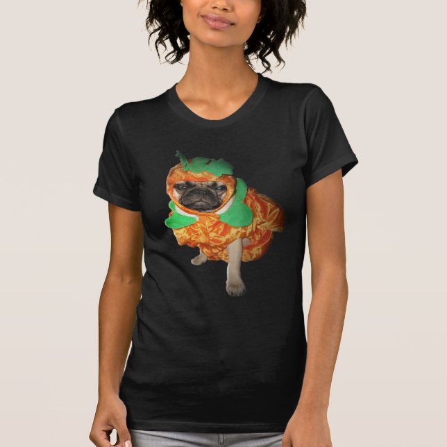 Mops-O-Laterne T-Shirt (Vorderseite)