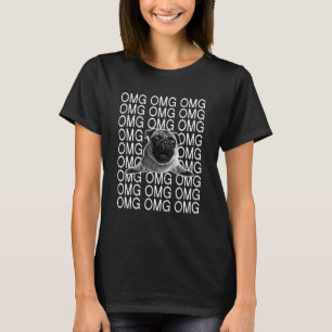 Mops oh mein Mops Mops Reaktion T-Shirt