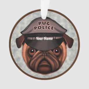 Mops Ornament
