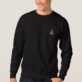 Mops Patrick bestickt SweatShirt