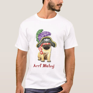 Mops Pirate T-Shirt