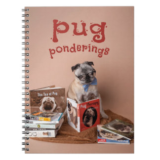 Mops Ponderings Notizblock