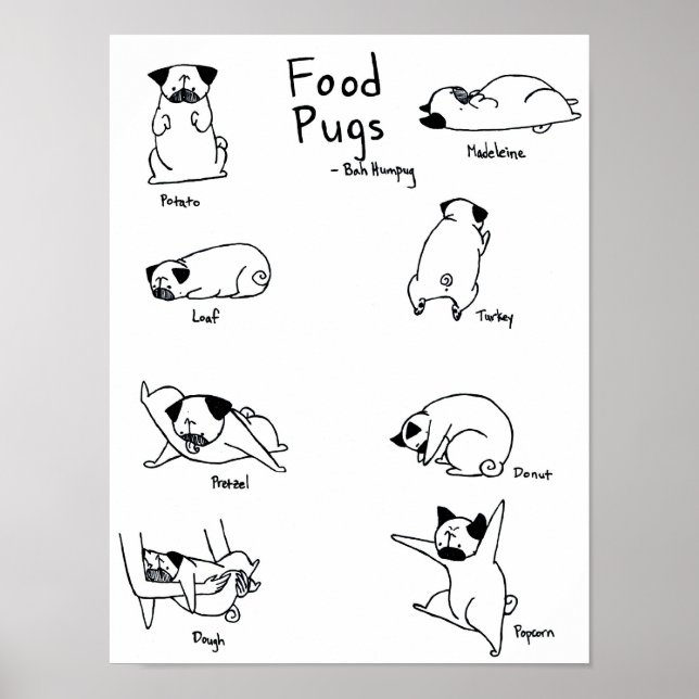 Mops Poster (Vorne)