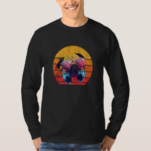 Mops Producer DJ Music Headphones Mops Dog Owner T-Shirt