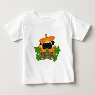 Mops Pumpkin Patch Baby T-shirt