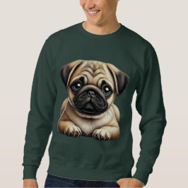 Mops Puppy Sweatshirt