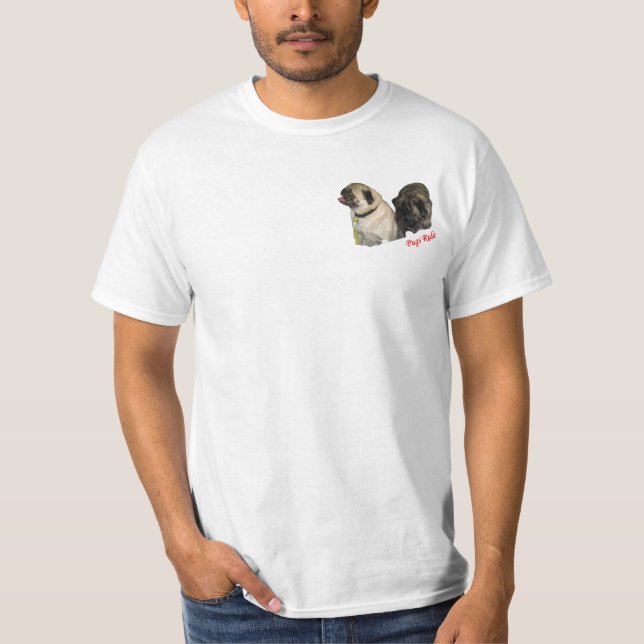 Mops-Regel-Wert T T-Shirt (Vorderseite)