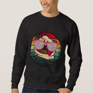 Mops Retro Vintag Magnet Classic T - Shirt 368
