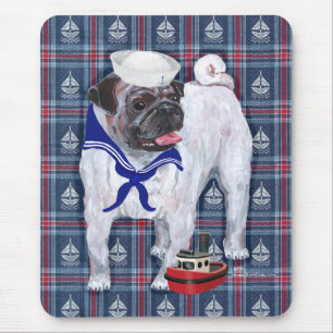 Mops Sailor Mousepad