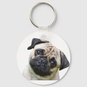 Mops Schlüsselanhänger