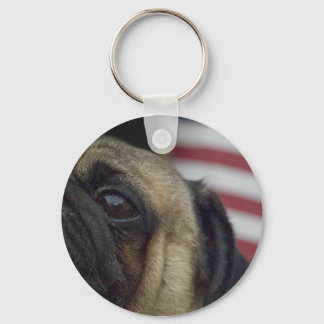 Mops Schlüsselkette Nr. 4 Schlüsselanhänger