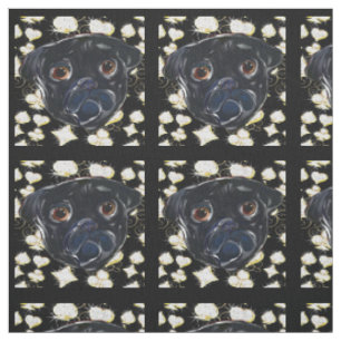 Mops-Schmuck Stoff