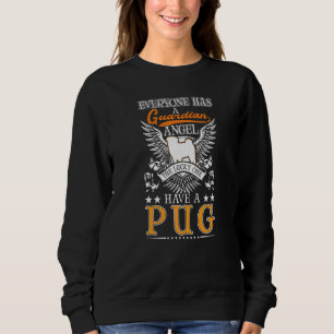 Mops-Schutzengel Sweatshirt