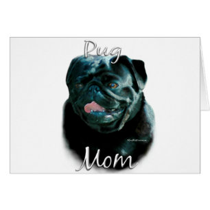 Mops (schwarz) Mama 2