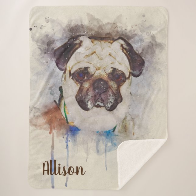 Mops Sherpadecke (Vorderseite)