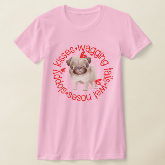 Mops Sloppy Kisses B&C T-Shirt