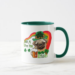 Mops St Patricks Tasse