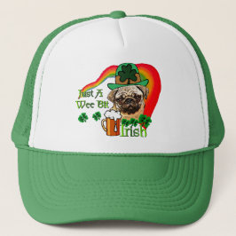 Mops St Patricks Truckerkappe