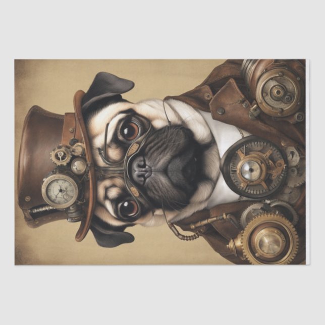 Mops Steam Punk Chronicles: Ein enttäuschendes Abe Seidenpapier (Vorderseite)