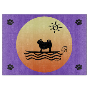 Mops Surf Cutting Board Schneidebrett