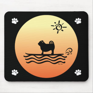 Mops Surf Mouse Pad Mousepad