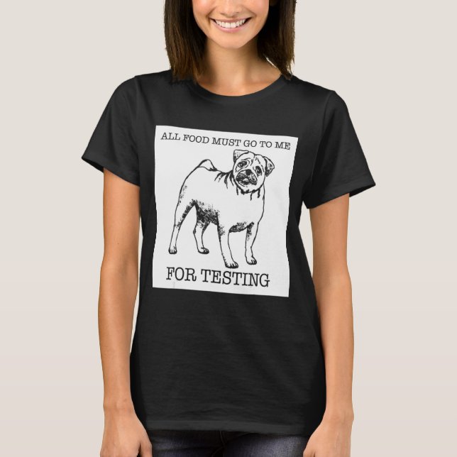 Mops T-Shirt (Vorderseite)