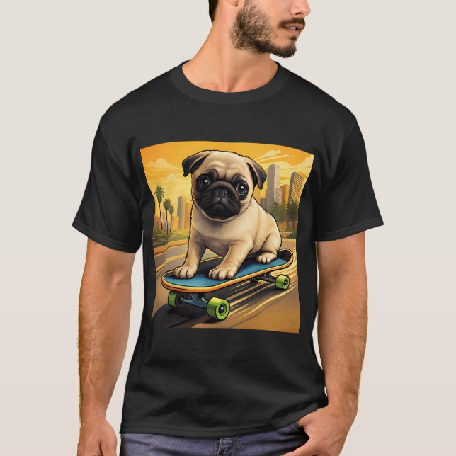 Mops T-Shirt (Vorderseite)