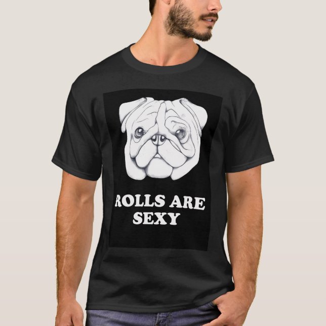 Mops T-Shirt (Vorderseite)