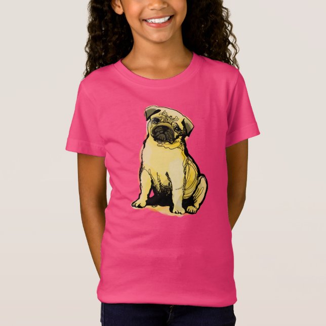 Mops T-Shirt (Vorderseite)