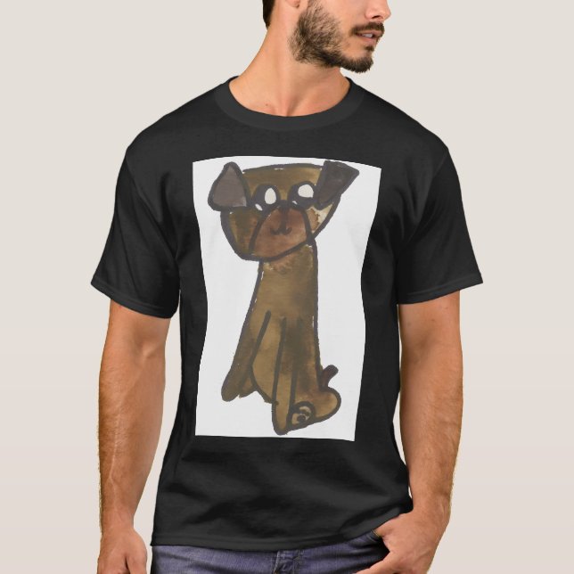 Mops T-Shirt (Vorderseite)
