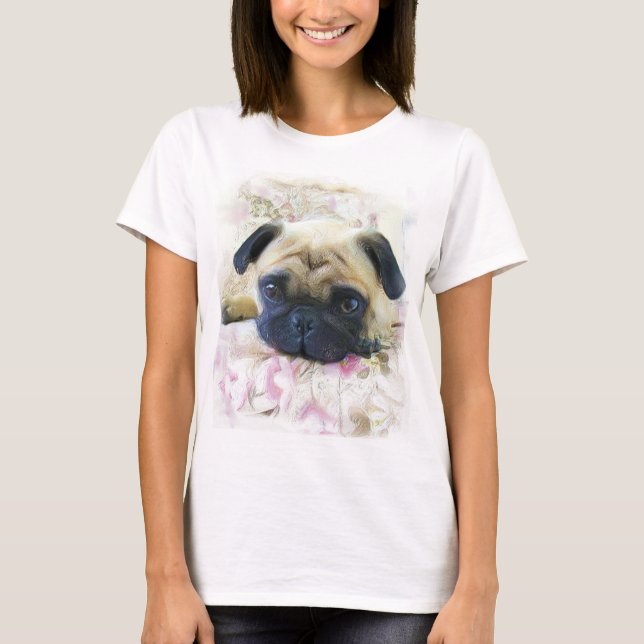 Mops T-Shirt (Vorderseite)