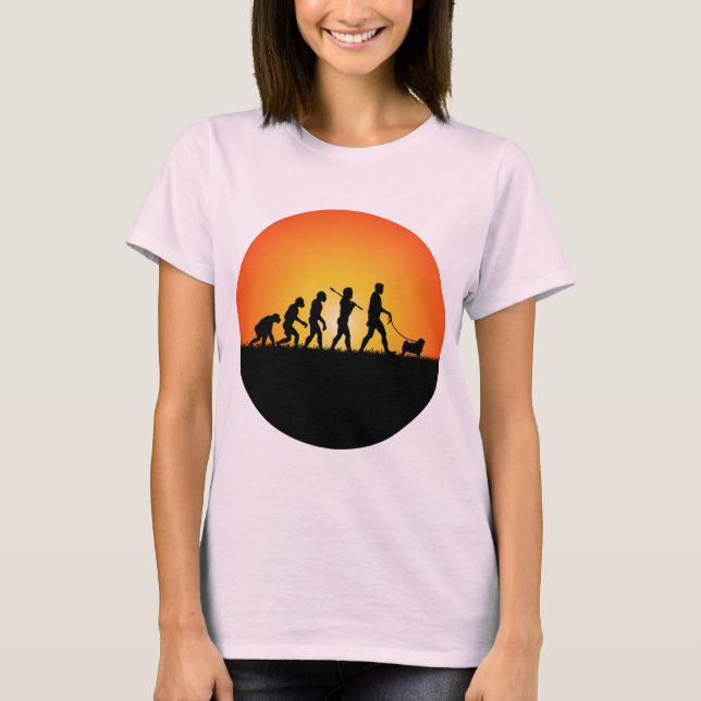 Mops T-Shirt (Vorderseite)