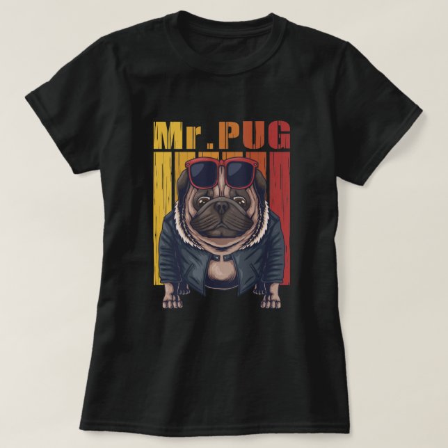 Mops T-Shirt (Design vorne)