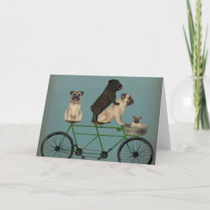 Mops Tandem Karte