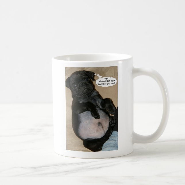 Mops-Tasse Kaffeetasse (Rechts)