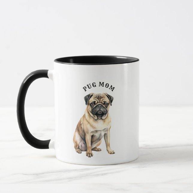 Mops-Tasse Tasse (Links)