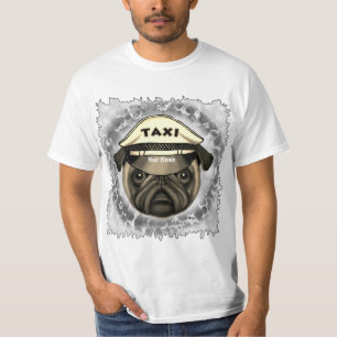 Mops Taxi T-Shirt