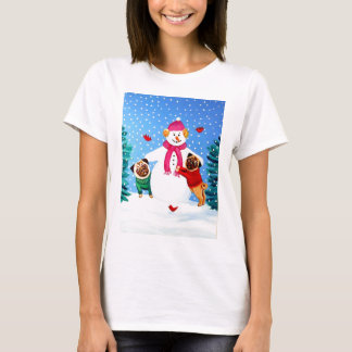 Mops Tee-Hemd T-Shirt