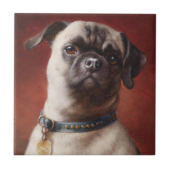 Mops Tile Fliese (Vorderseite)