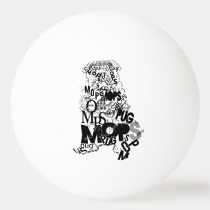 Mops Tischtennisball