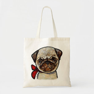 Mops-Tragetasche Süße Mops-Einkaufstasche Mops-Lie Tragetasche