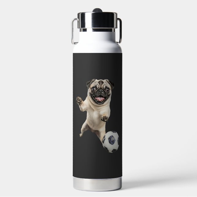 Mops   trinkflasche (Vorderseite)
